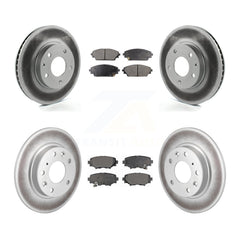 Transit Auto KGF-101147 Disc Brake Kit for 2014-2018 Mazda 3, Mazda 3 Sport - Front and Rear