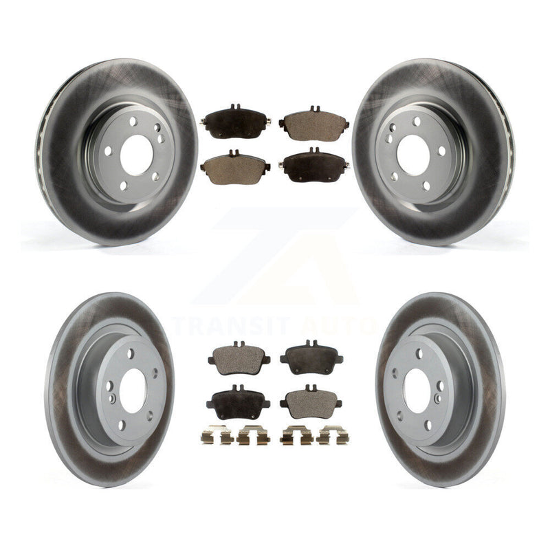 Transit Auto KGF-101154 Disc Brake Kit for 2013-2020 INFINITI QX30, Mercedes-Benz CLA250 and More - Front and Rear