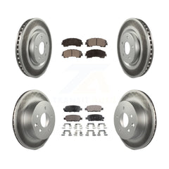 Transit Auto KGF-101156 Disc Brake Kit for 2014-2019 Nissan Rogue - Front and Rear