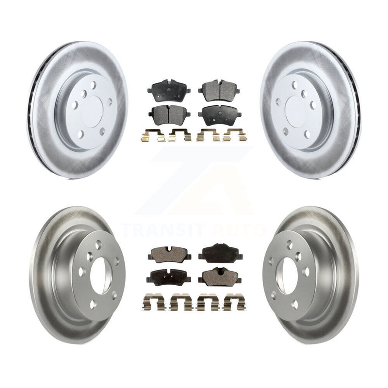 Transit Auto KGF-101158 Disc Brake Kit for 2015-2016 Mini Cooper - Front and Rear