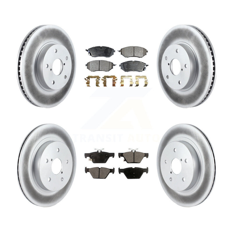 Transit Auto KGF-101159 Disc Brake Kit for 2015 Subaru Legacy - Front and Rear