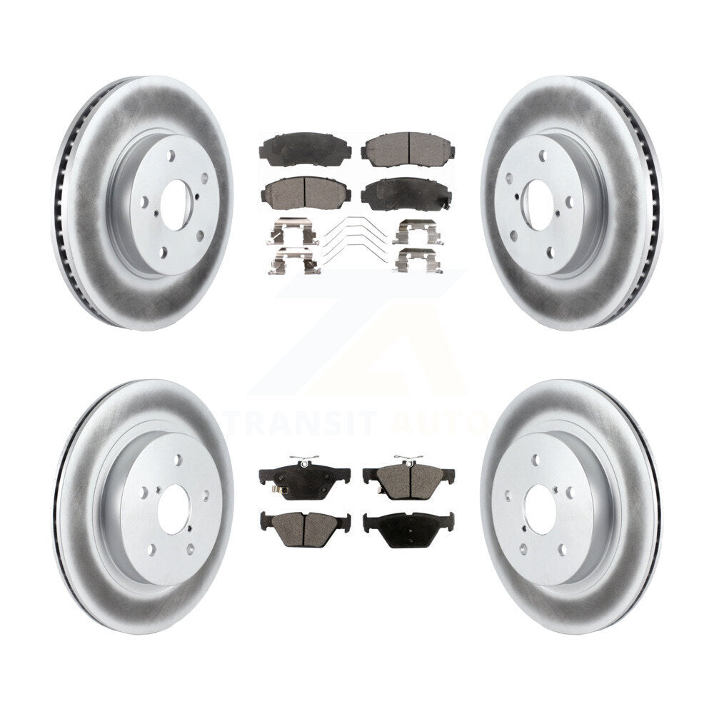 Transit Auto KGF-101160 Disc Brake Kit for 2016-2019 Subaru Legacy - Front and Rear