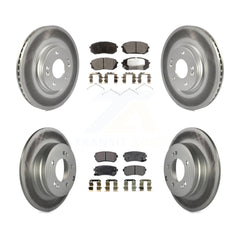 Transit Auto KGF-101162 Disc Brake Kit for 2016 Hyundai Sonata - Front and Rear