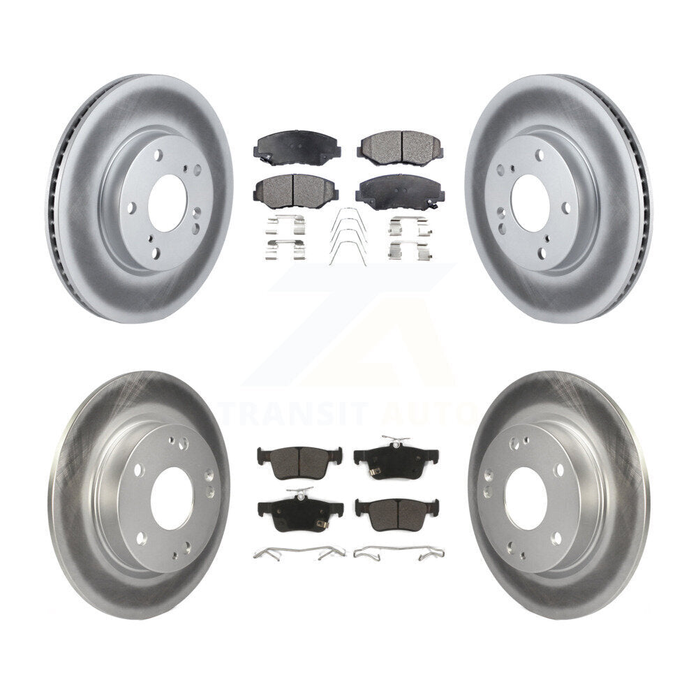 Transit Auto KGF-101165 Disc Brake Kit for 2016-2021 Honda Civic - Front and Rear