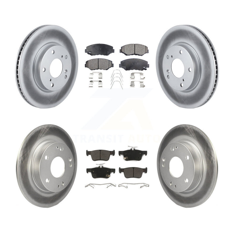 Transit Auto KGF-101165 Disc Brake Kit for 2016-2021 Honda Civic - Front and Rear