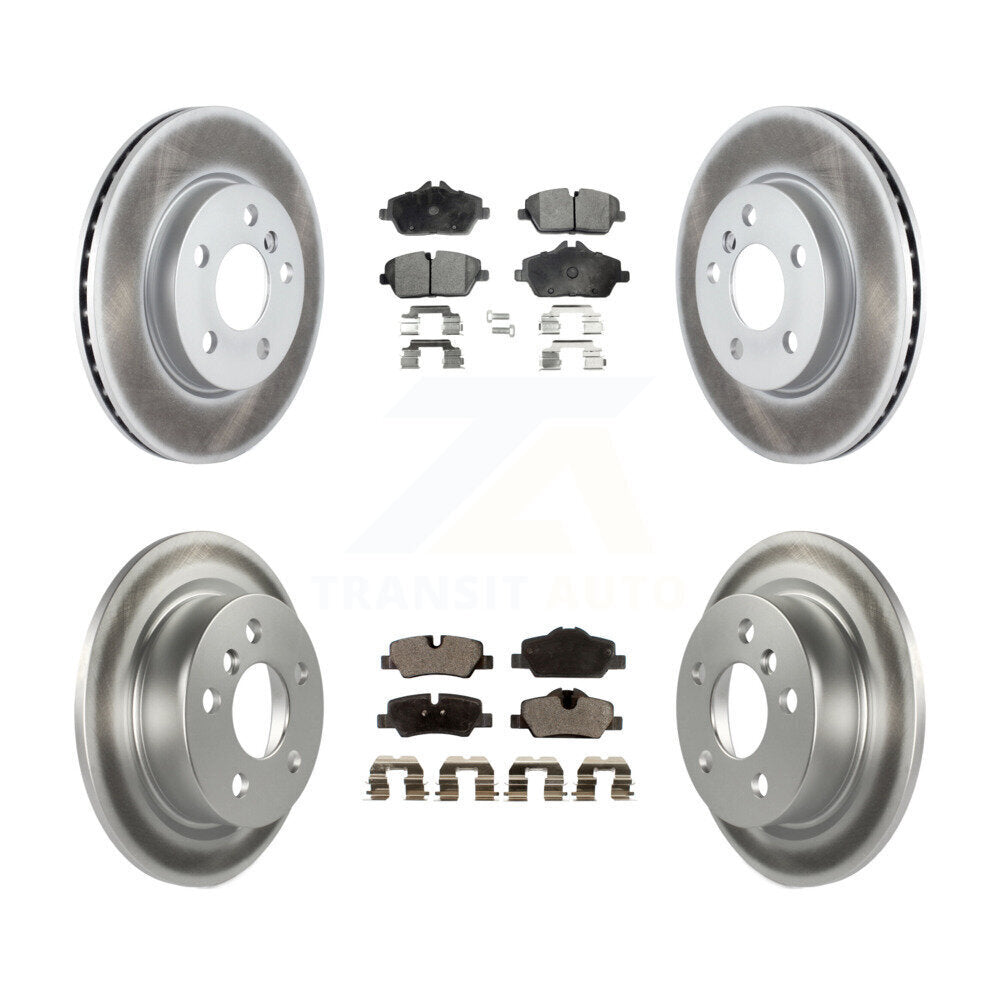 Transit Auto KGF-101166 Disc Brake Kit for 2015-2022 Mini Cooper - Front and Rear