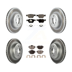 Transit Auto KGF-101167 Disc Brake Kit for 2011-2016 BMW 528i xDrive, BMW 528i - Front and Rear