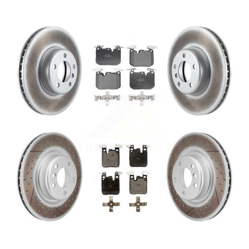 Transit Auto KGF-101176 Disc Brake Kit for 2014-2020 BMW M240i, BMW M240i xDrive and More - Front and Rear