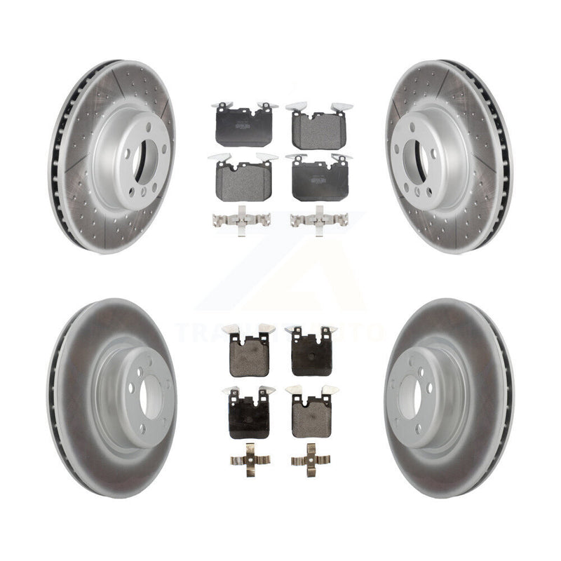 Transit Auto KGF-101183 Disc Brake Kit for 2014-2020 BMW M240i, BMW M240i xDrive and More - Front and Rear