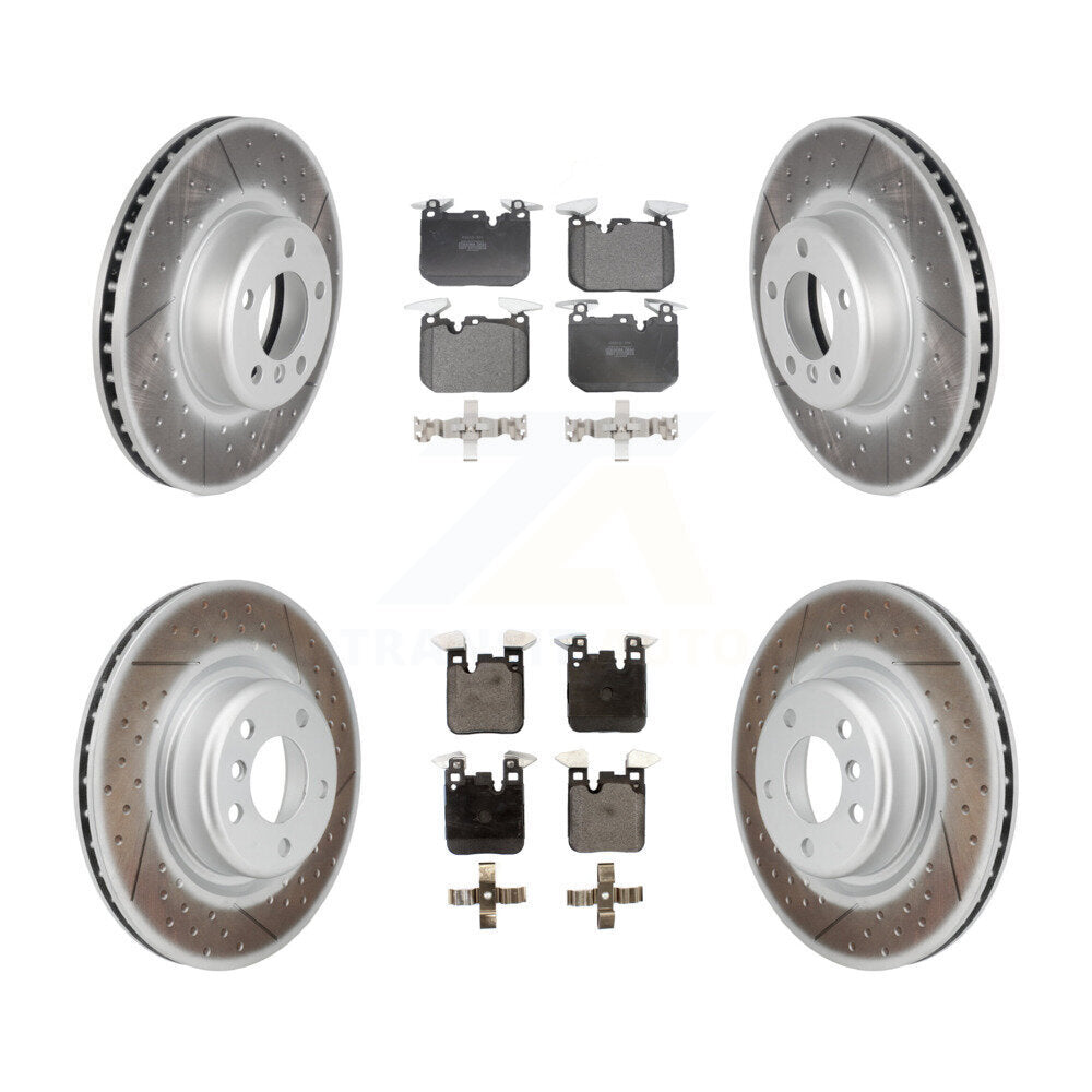 Transit Auto KGF-101185 Disc Brake Kit for 2014-2020 BMW M240i, BMW M240i xDrive and More - Front and Rear