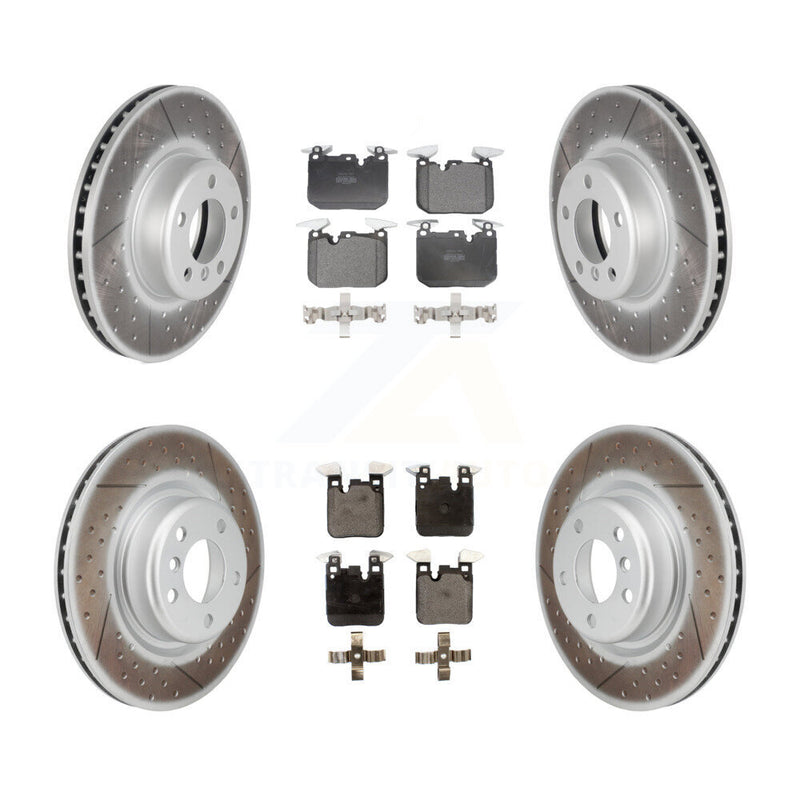 Transit Auto KGF-101185 Disc Brake Kit for 2014-2020 BMW M240i, BMW M240i xDrive and More - Front and Rear