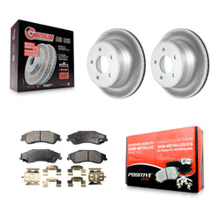 Transit Auto KGF-101189 Disc Brake Kit for 1997-2005 GMC Jimmy, Chevrolet S10 and More - Rear