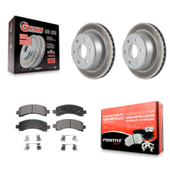 Transit Auto KGF-101201 Disc Brake Kit for 2002-2014 Cadillac Escalade, Chevrolet Avalanche 1500 and More - Rear