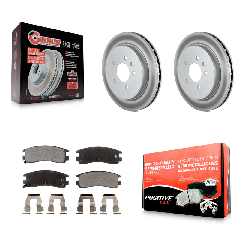 Transit Auto KGF-101209 Disc Brake Kit for 2003-2004 Cadillac Seville - Rear