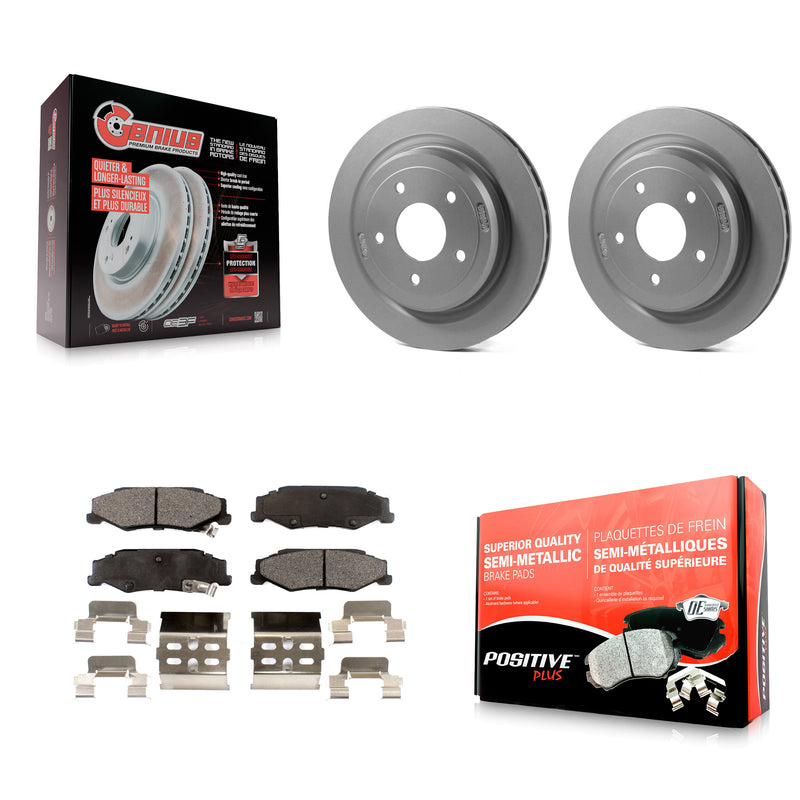 Transit Auto KGF-101213 Disc Brake Kit for 2004-2013 Cadillac XLR, Chevrolet Corvette - Rear