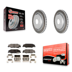 Transit Auto KGF-101218 Disc Brake Kit for 2005-2013 Cadillac XLR, Chevrolet Corvette - Rear