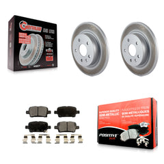 Transit Auto KGF-101236 Disc Brake Kit for 2016 Chevrolet Cruze - Rear