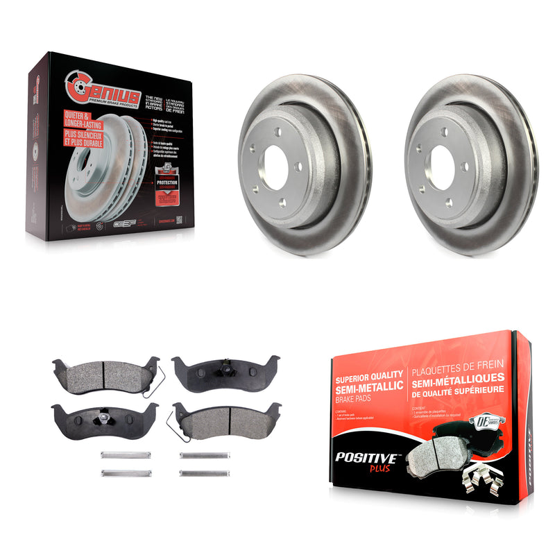 Transit Auto KGF-101282 Disc Brake Kit for 2010-2011 Ford Ranger, Mazda B2300, Mazda B4000 - Rear