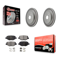 Transit Auto KGF-101286 Disc Brake Kit for 2012-2019 Ford Taurus, Lincoln MKT and More - Rear