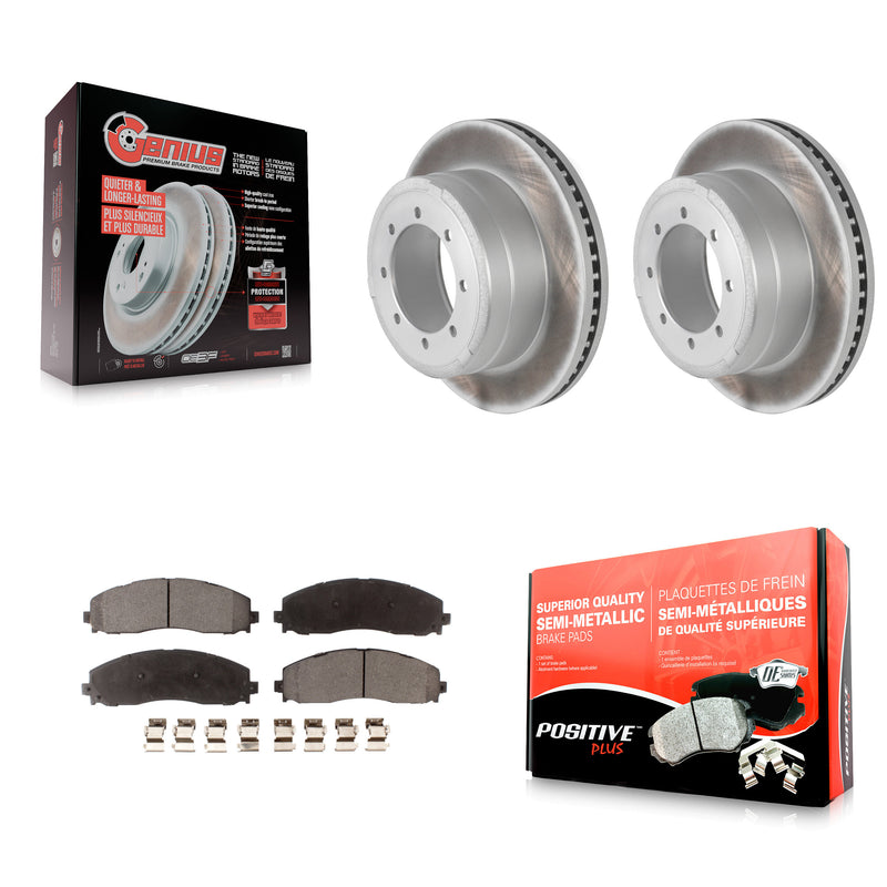 Transit Auto KGF-101292 Disc Brake Kit for 2013-2022 Ford F-350 Super Duty, Ford F-250 Super Duty, Ford F-450 Super Duty - Rear