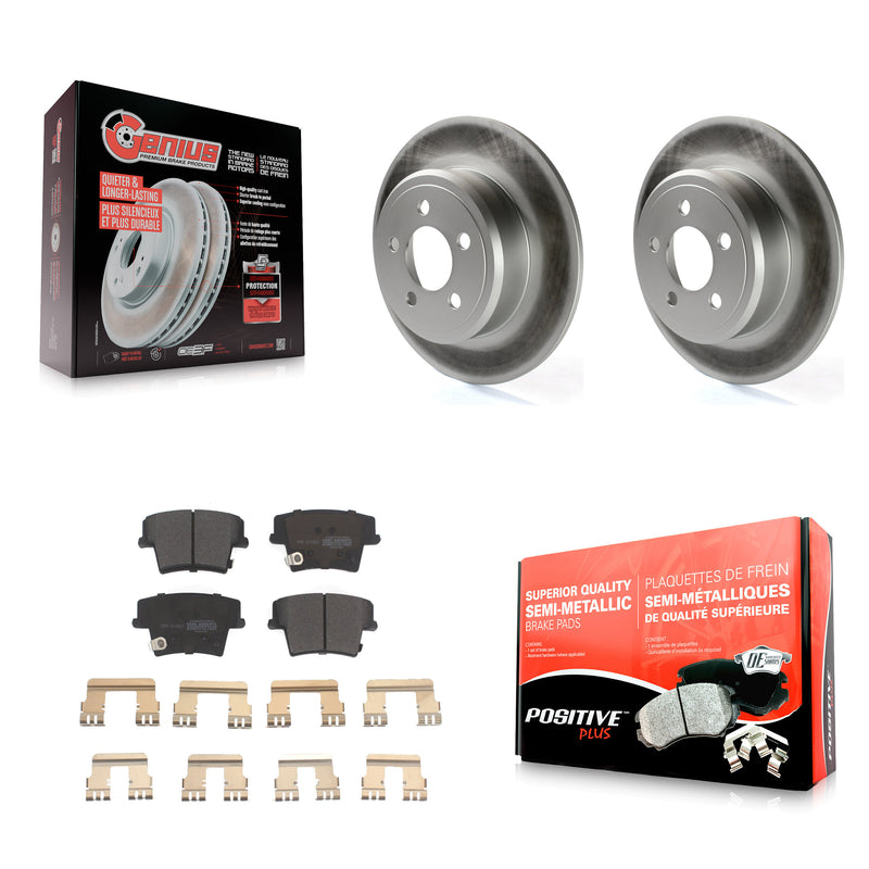 Transit Auto KGF-101308 Disc Brake Kit for 2005-2023 Dodge Challenger, Dodge Charger and More - Rear