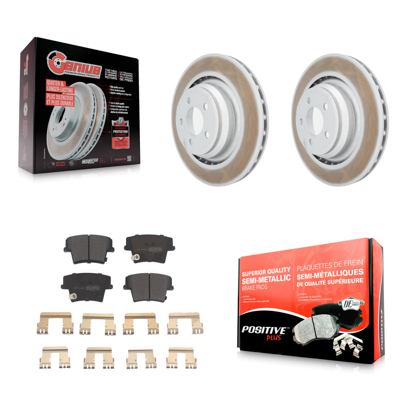 Transit Auto KGF-101312 Disc Brake Kit for 2015 Dodge Charger - Rear