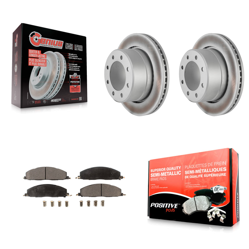 Transit Auto KGF-101328 Disc Brake Kit for 2009-2018 Ram 1500, Ram 2500 and More - Rear