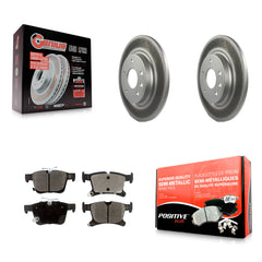 Transit Auto KGF-101335 Disc Brake Kit for 2017-2024 Chrysler Pacifica, Chrysler Grand Caravan, Chrysler Voyager - Rear
