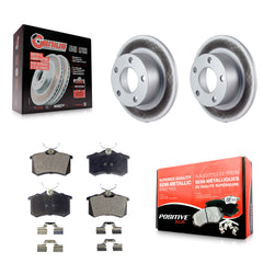 Transit Auto KGF-101343 Disc Brake Kit for 1997-2003 Audi A6, Volkswagen Passat - Rear