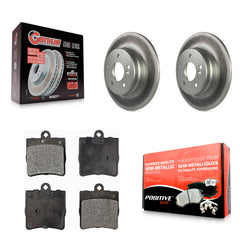 Transit Auto KGF-101353 Disc Brake Kit for 2007-2008 Mercedes-Benz SLK280 - Rear