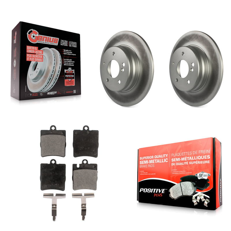 Transit Auto KGF-101354 Disc Brake Kit for 1996-2011 Mercedes-Benz SLK300, Mercedes-Benz C230 and More - Rear