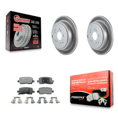 Transit Auto KGF-101363 Disc Brake Kit for 2001-2008 Honda Pilot, Acura MDX - Rear