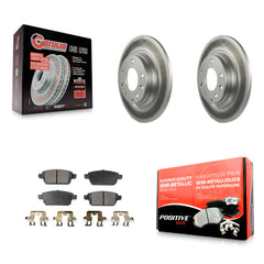 Transit Auto KGF-101384 Disc Brake Kit for 2006-2013 Mazda 6, Lincoln MKZ and More - Rear