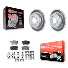Transit Auto KGF-101386 Disc Brake Kit for 2001-2005 Honda Civic, Acura EL - Rear