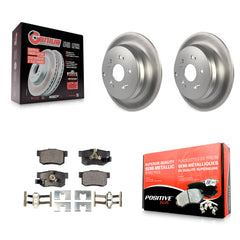 Transit Auto KGF-101403 Disc Brake Kit for 2005-2018 Acura RDX, Honda CR-V - Rear