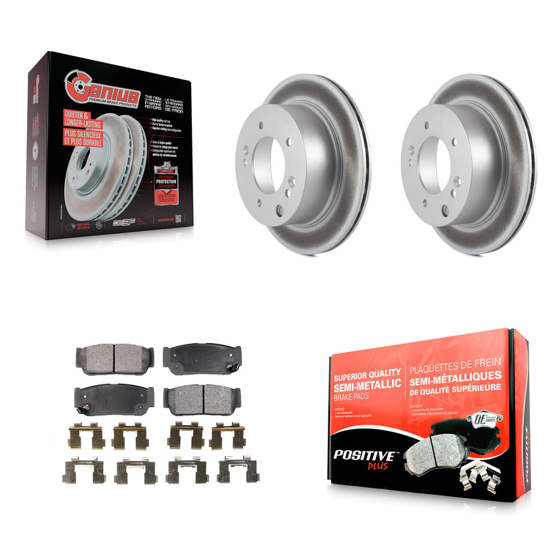 Transit Auto KGF-101405 Disc Brake Kit for 2003-2006 Kia Sorento - Rear