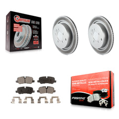 Transit Auto KGF-101413 Disc Brake Kit for 2005-2016 Land Rover LR4, Land Rover Range Rover Sport, Land Rover LR3 - Rear