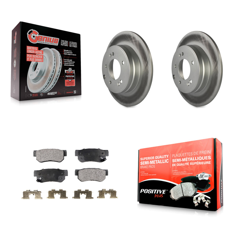 Transit Auto KGF-101430 Disc Brake Kit for 2006-2008 Hyundai Sonata - Rear