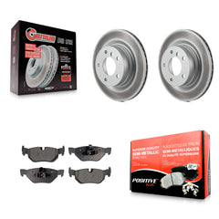 Transit Auto KGF-101449 Disc Brake Kit for 2006-2013 BMW 328i, BMW 323i, BMW 325i - Rear