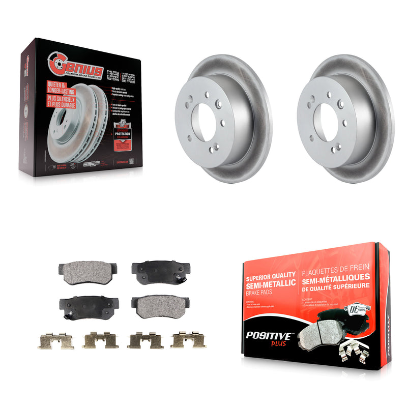 Transit Auto KGF-101454 Disc Brake Kit for 2007-2010 Hyundai Elantra - Rear