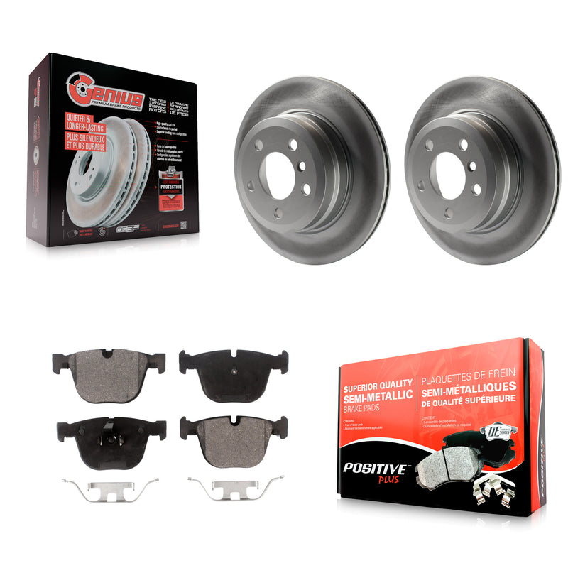 Transit Auto KGF-101466 Disc Brake Kit for 2009 BMW X6 - Rear