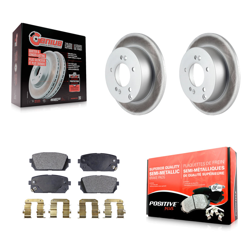 Transit Auto KGF-101469 Disc Brake Kit for 2007-2012 Kia Rondo - Rear
