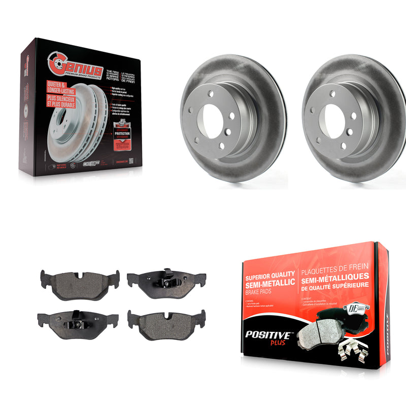 Transit Auto KGF-101487 Disc Brake Kit for 2008-2013 BMW 128i - Rear