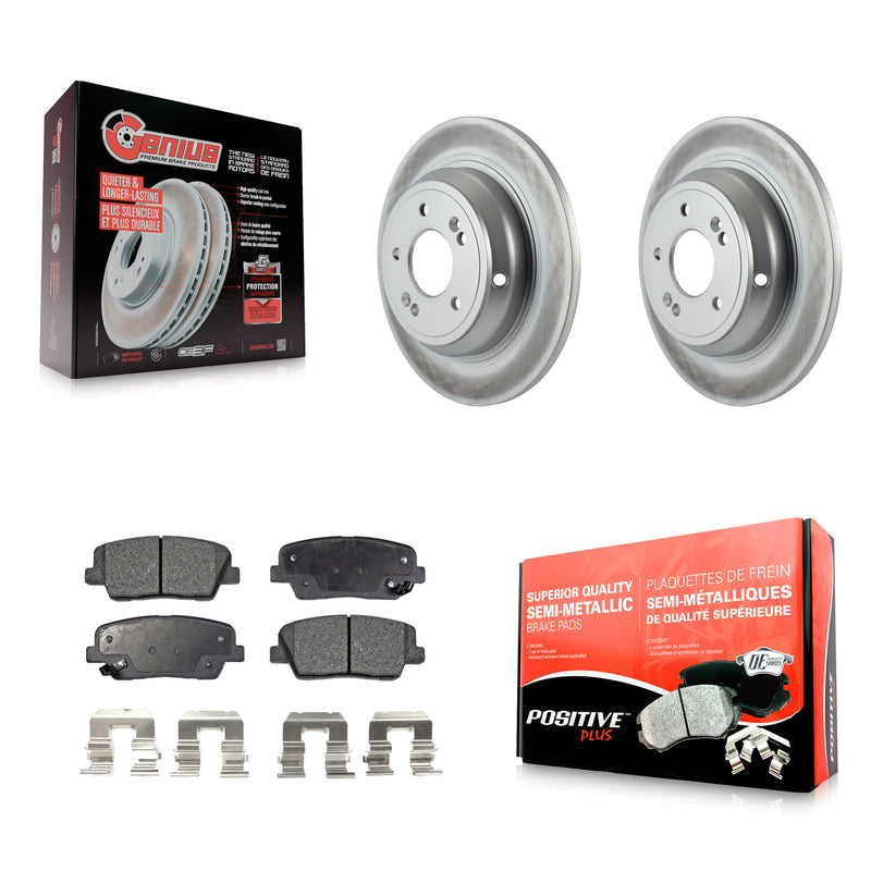 Transit Auto KGF-101490 Disc Brake Kit for 2009-2010 Hyundai Genesis - Rear