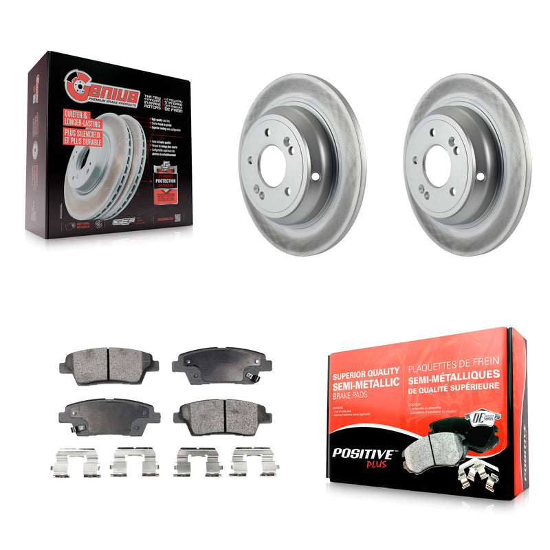 Transit Auto KGF-101491 Disc Brake Kit for 2010-2017 Genesis G80, Kia K900, Hyundai Genesis - Rear