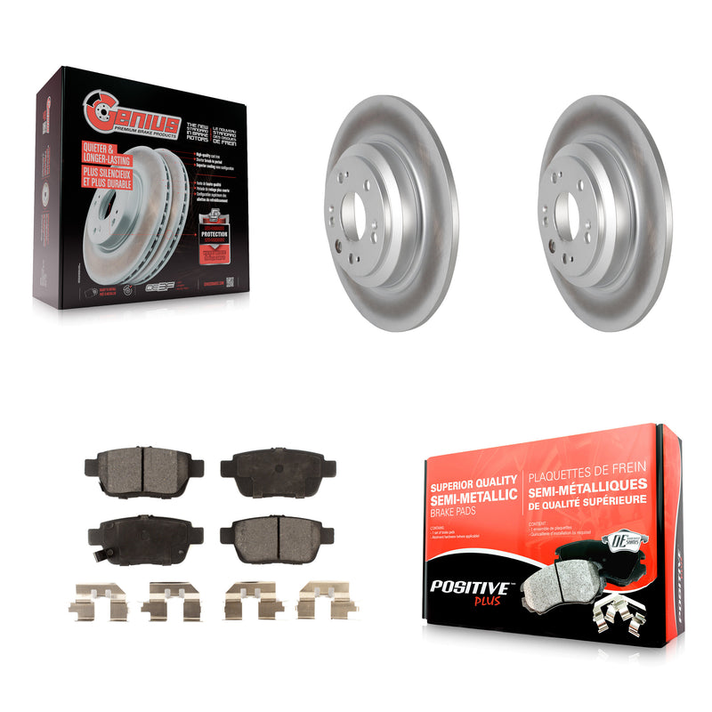 Transit Auto KGF-101495 Disc Brake Kit for 2009-2014 Acura TL - Rear