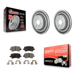 Transit Auto KGF-101502 Disc Brake Kit for 2010-2017 Volvo XC60 - Rear