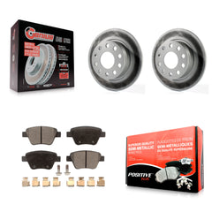 Transit Auto KGF-101514 Disc Brake Kit for 2010-2018 Volkswagen Jetta, Volkswagen GTI and More - Rear