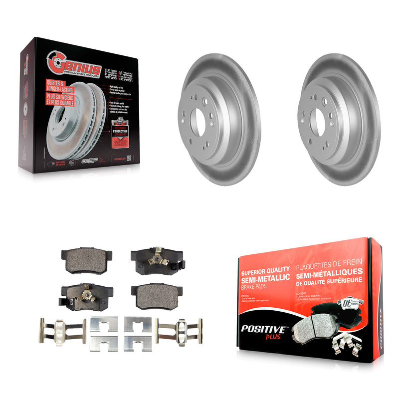 Transit Auto KGF-101520 Disc Brake Kit for 2010-2015 Honda Crosstour, Honda Accord Crosstour - Rear