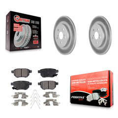 Transit Auto KGF-101521 Disc Brake Kit for 2011-2017 Lexus CT200h - Rear